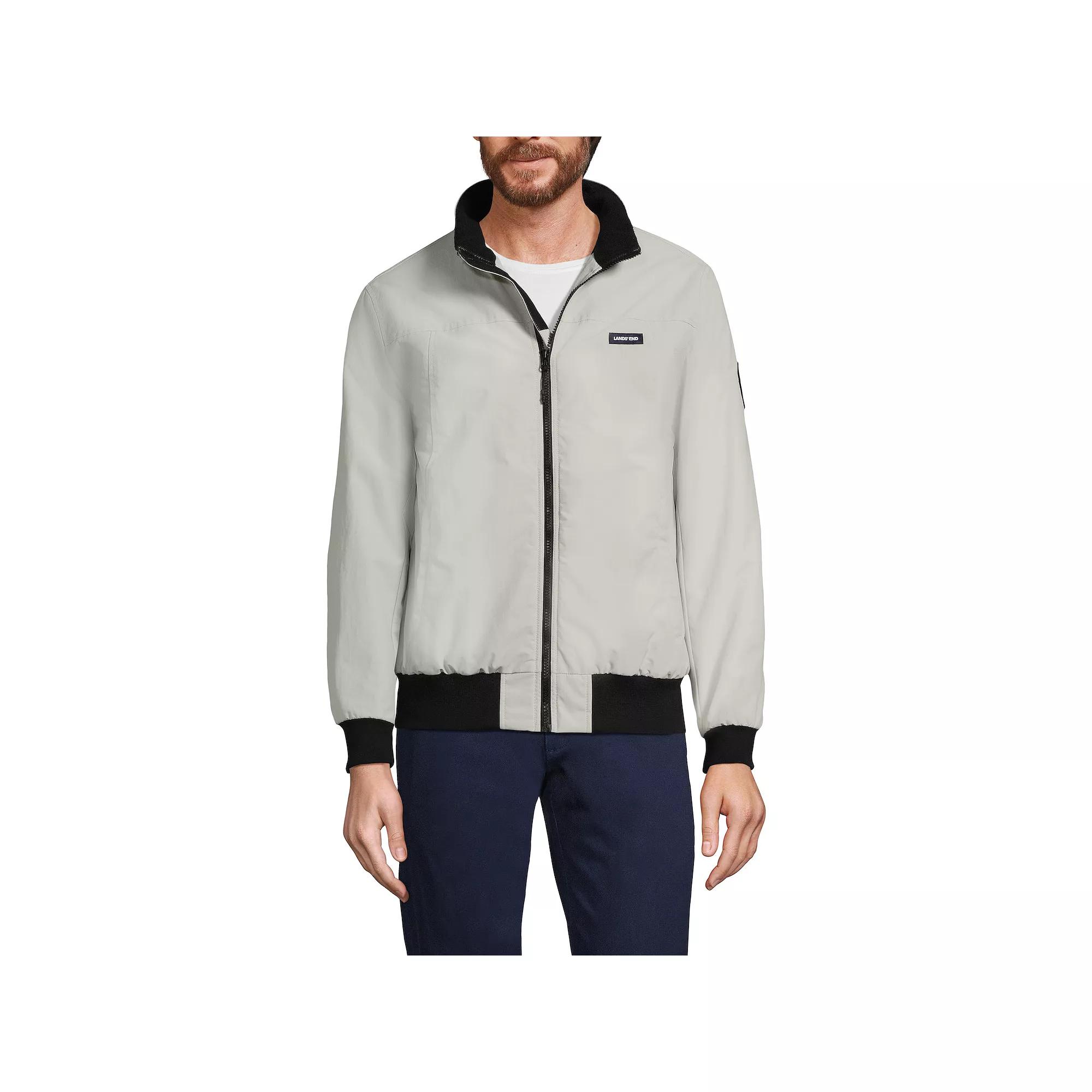 Men's Lands' End Classic Squall Bomber Jacket,  Product Image