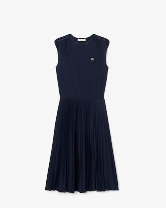 Women's Sleeveless Pleated Dress Product Image