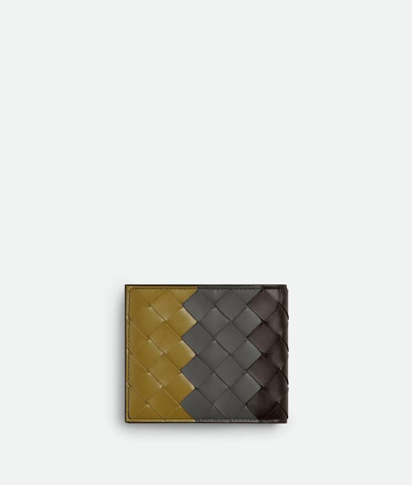 Men's Intrecciato Bi-Fold Wallet in Fondant/lapilli/limonite Product Image