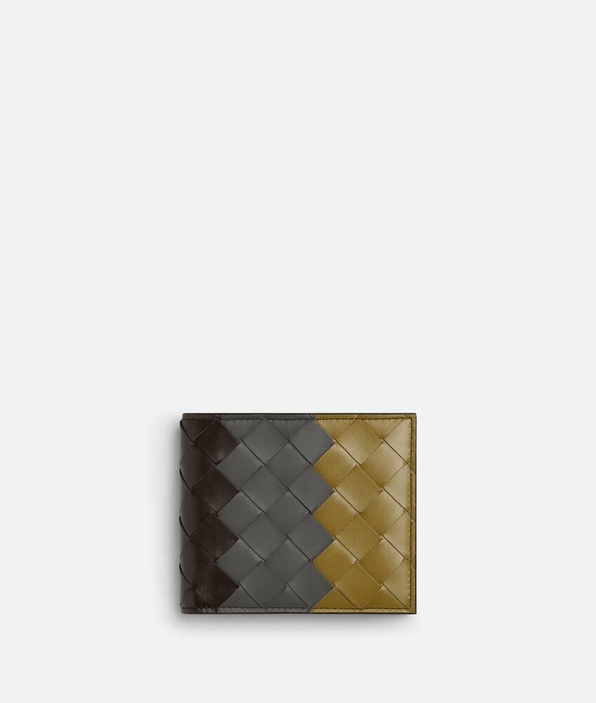 Men's Intrecciato Bi-Fold Wallet in Fondant/lapilli/limonite Product Image