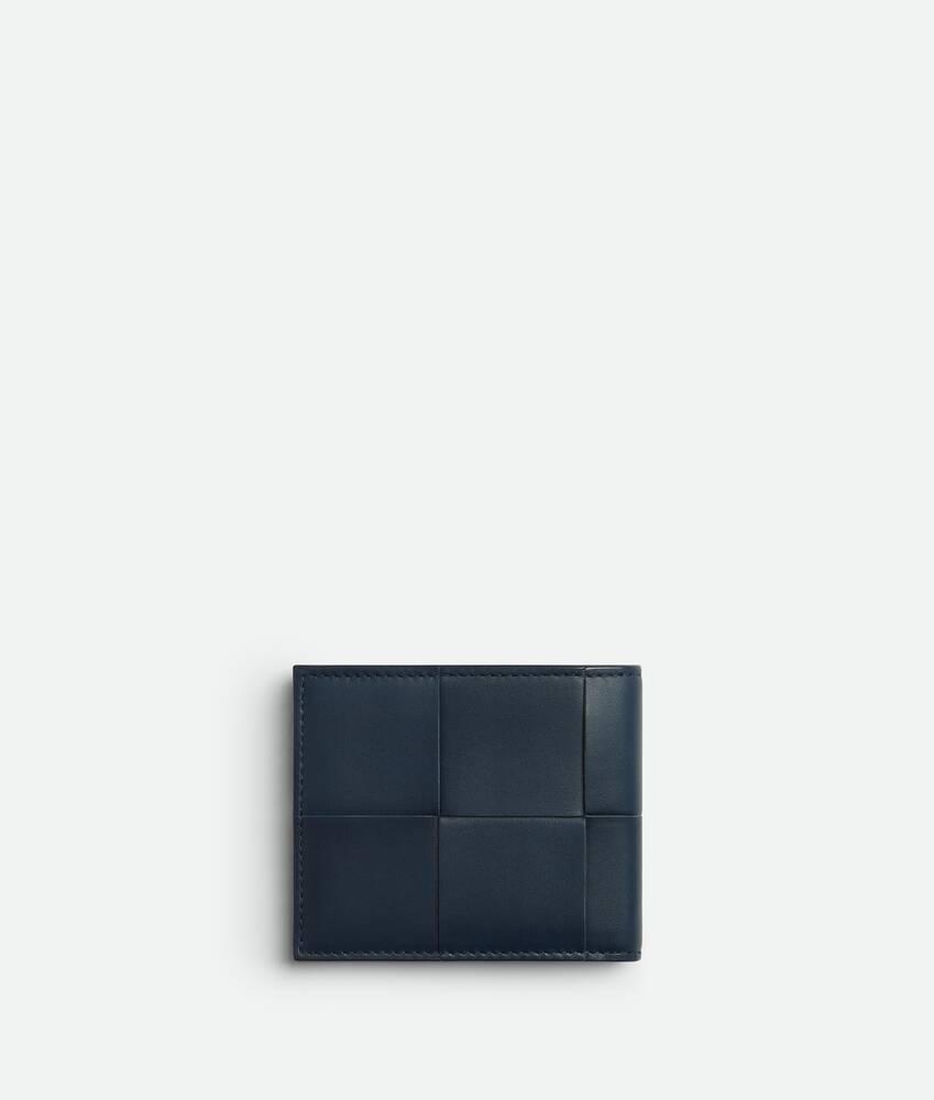 Men's Cassette Bi-Fold Wallet in Deep blue/ambra Product Image