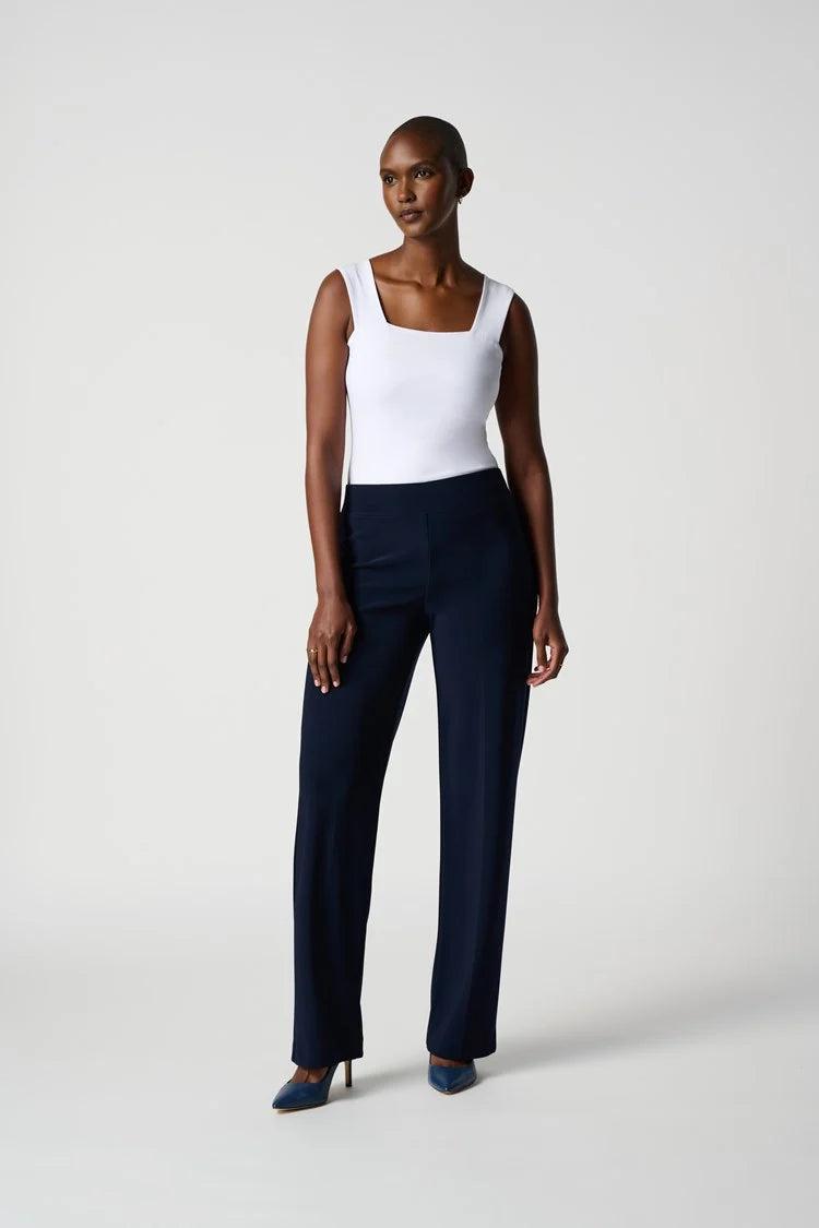 Classic Wide Leg Pant - Midnight Blue Product Image