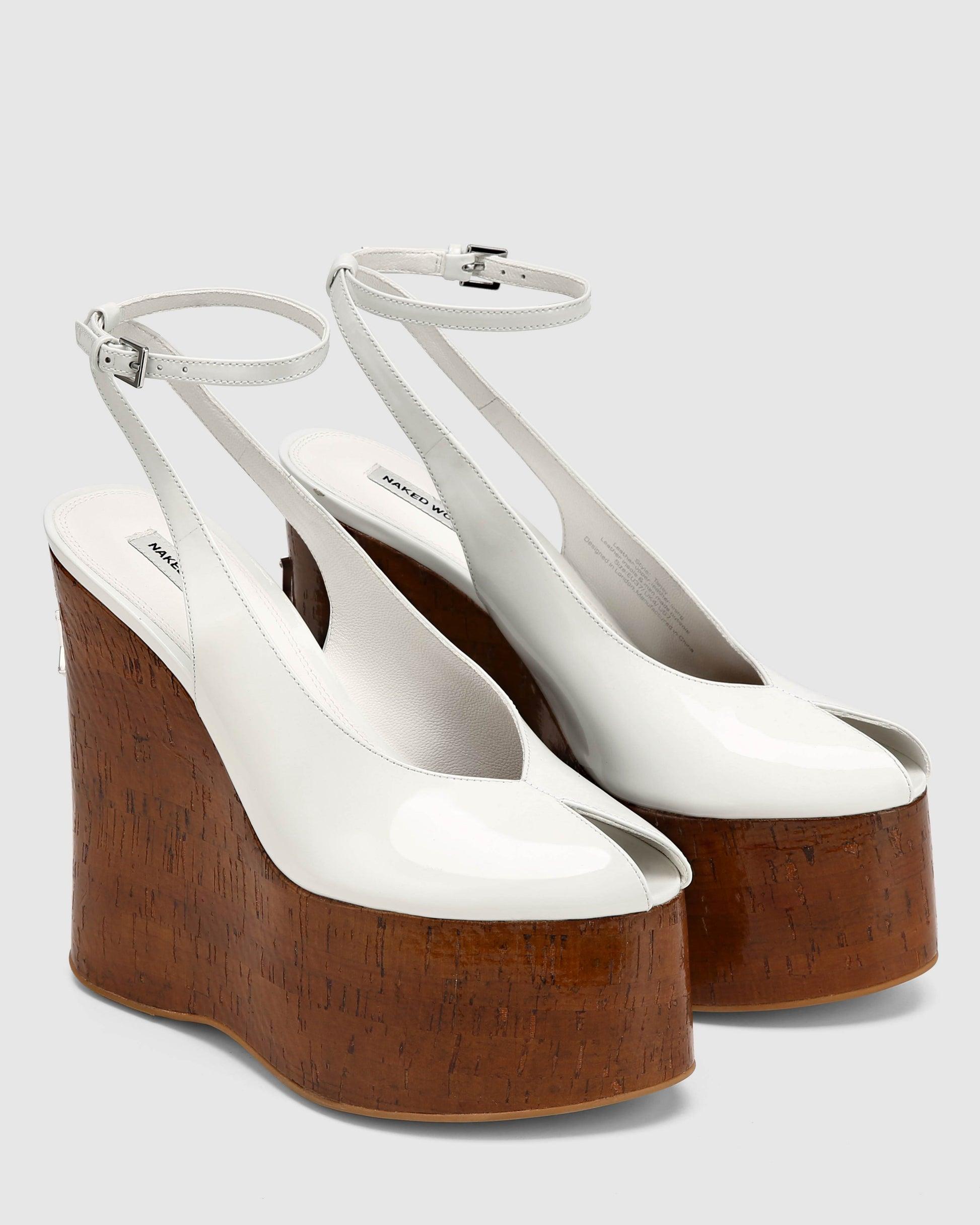 Tansy White Patent Product Image