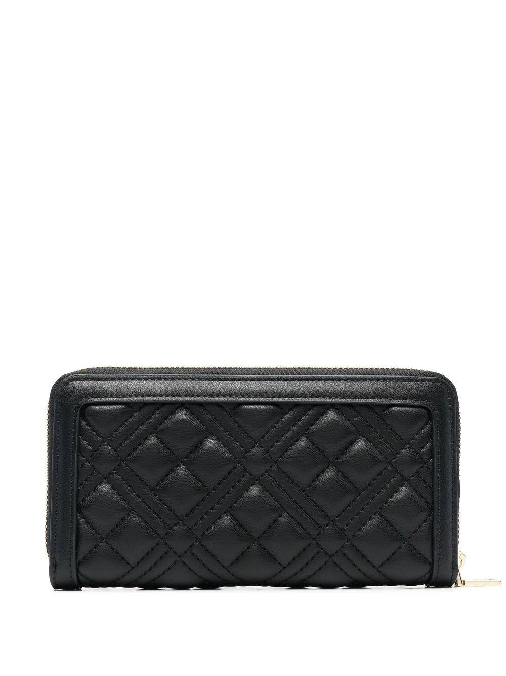 quilted logo-plaque purse Product Image