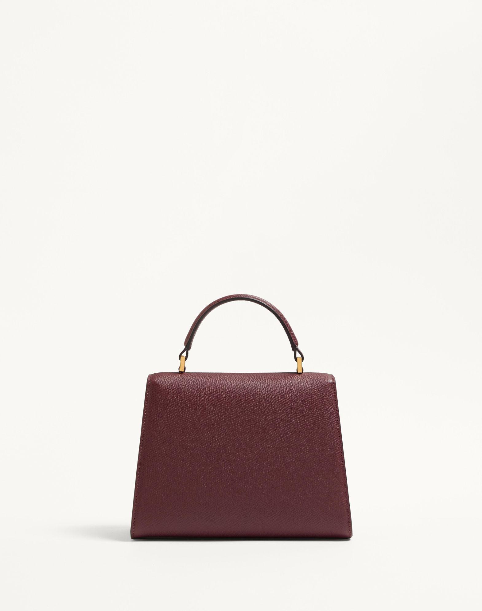 Valentino Garavani Vsling Small Handbag In Grainy Calfskin With Jewel Logo Product Image