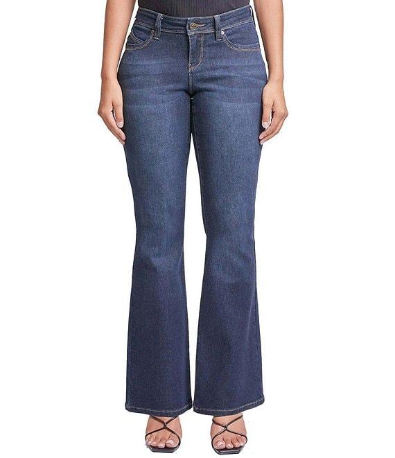 YMI Jeanswear WBB Repreve Low Rise Flare Jeans Product Image