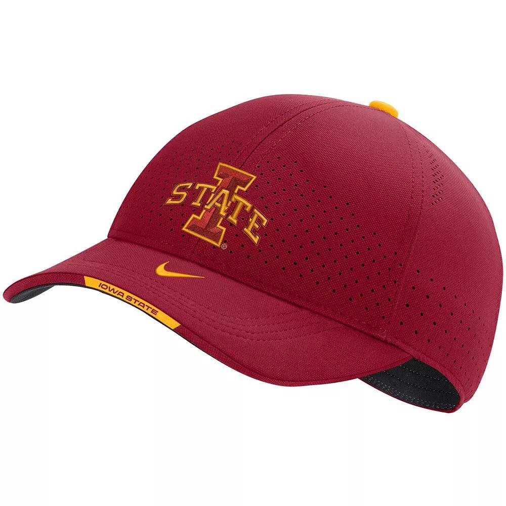 Men's Nike Crimson Iowa State Cyclones 2023 Sideline Legacy91 Performance Adjustable Hat, Red Product Image