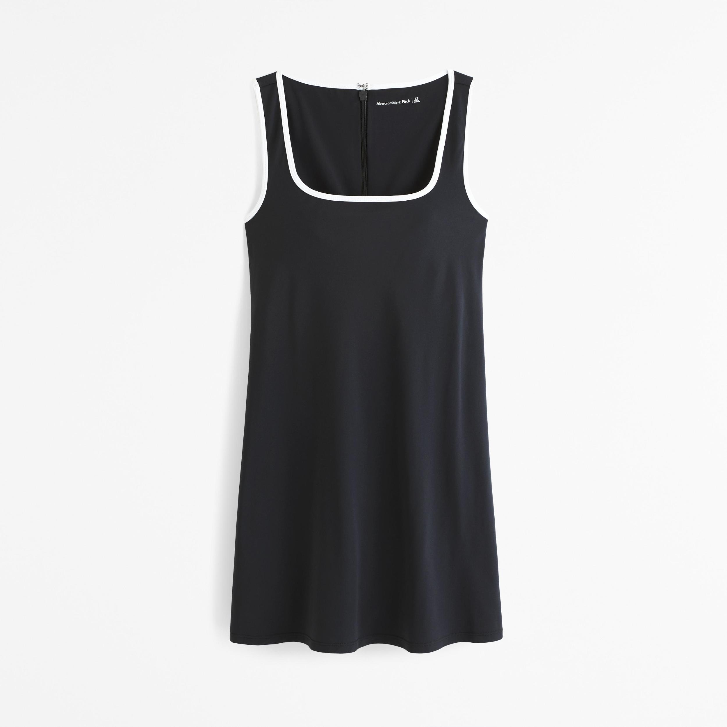 Squareneck Traveler Mini Dress Product Image