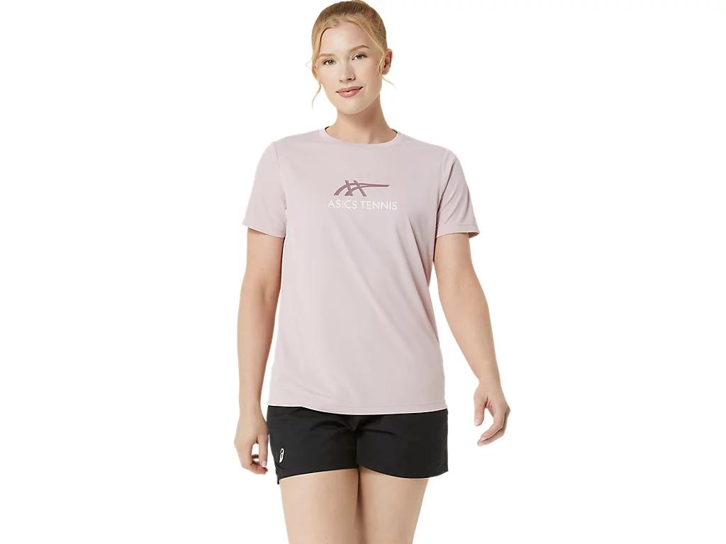 Womens Court Tennis Graphic Tee Product Image