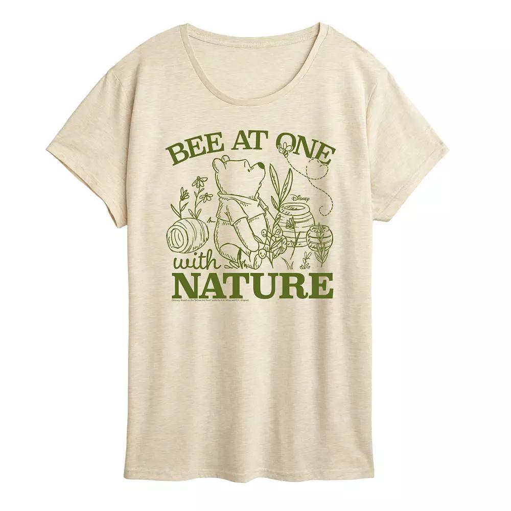 Disney's Winnie The Pooh Women's Nature Graphic Tee,  Product Image