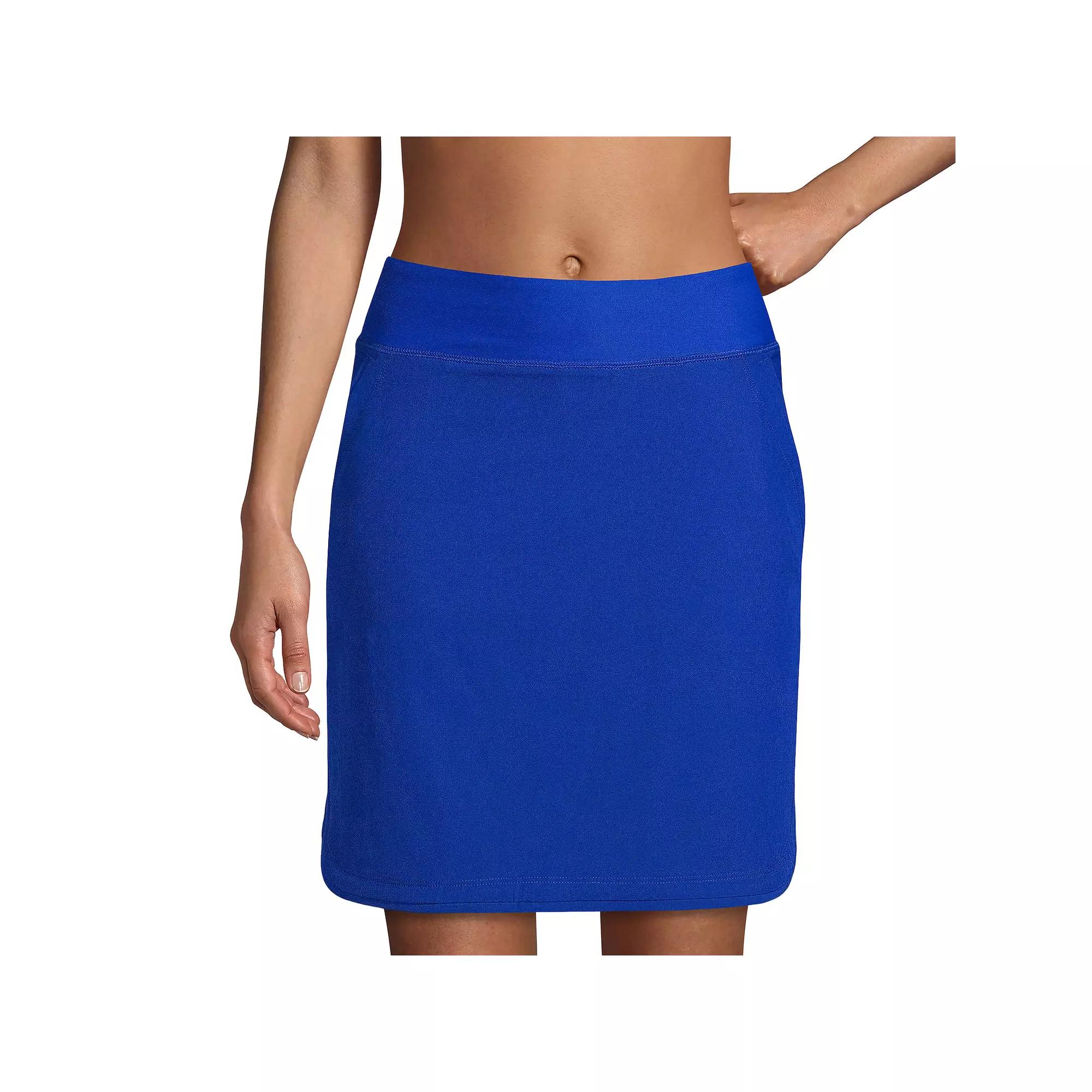 Women's Lands' End Quick Dry Active Swim Skort,  Product Image