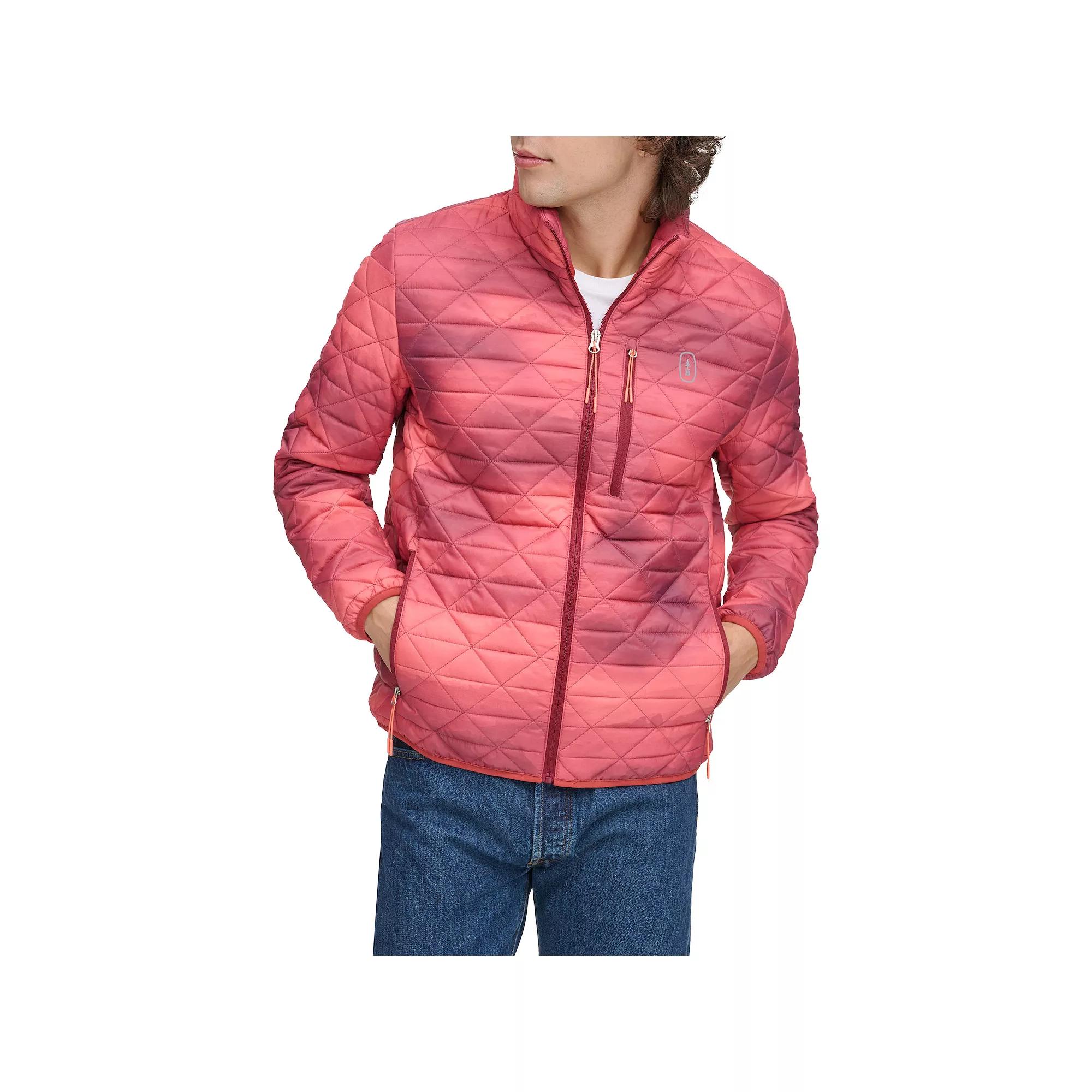 Men's G.H. Bass & Co. Packable Quilted Jacket, Size: XXL, Red Team Product Image