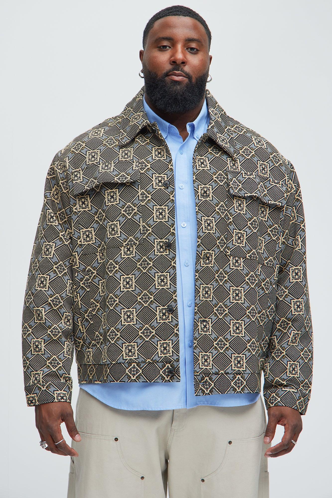 Slippin Away Tapestry Zip Jacket - Multi Color Product Image