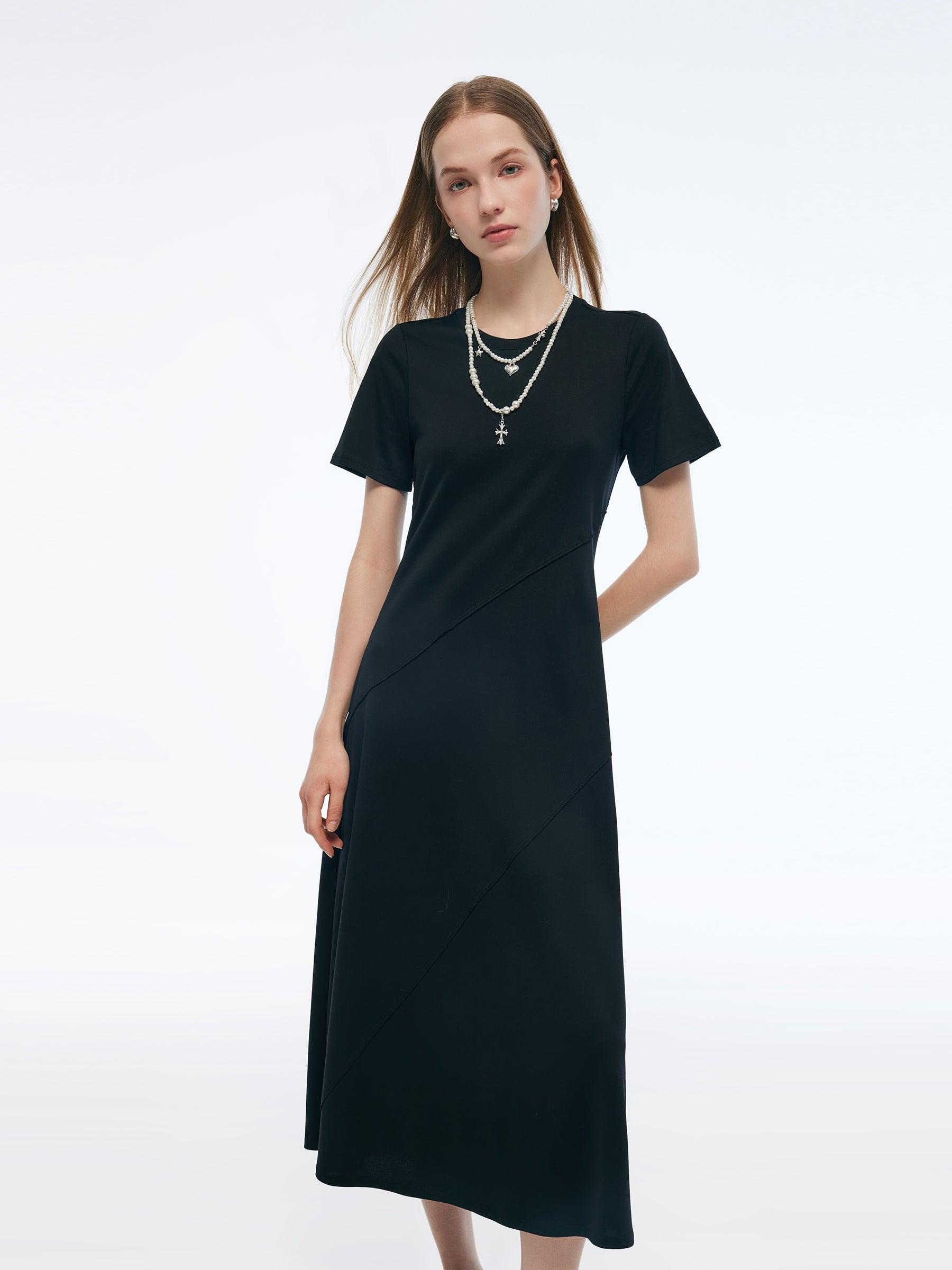 Back Twist Women Maxi T-Shirt Dress Product Image