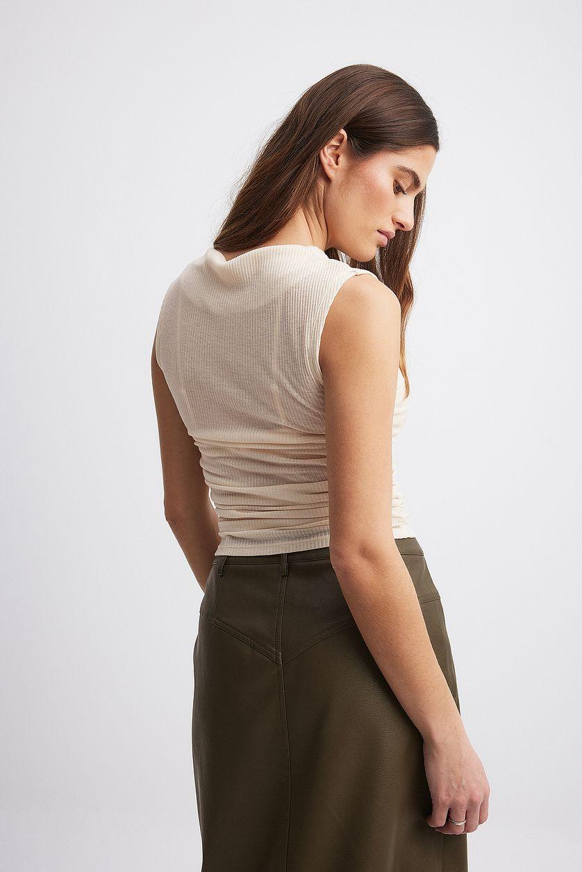 Sheer Rib Top Product Image