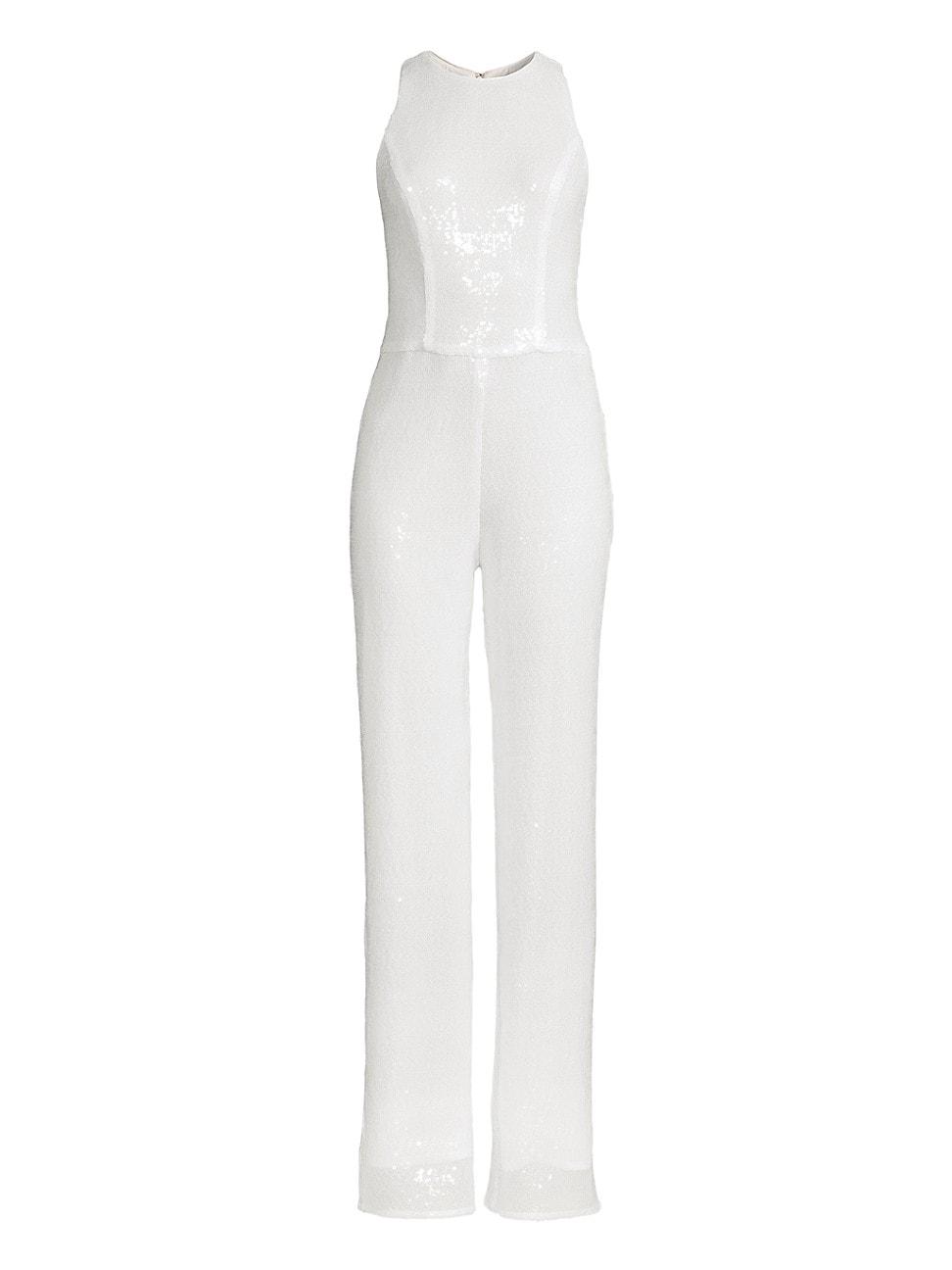 Womens Madeline Sequined Racerback Jumpsuit Product Image