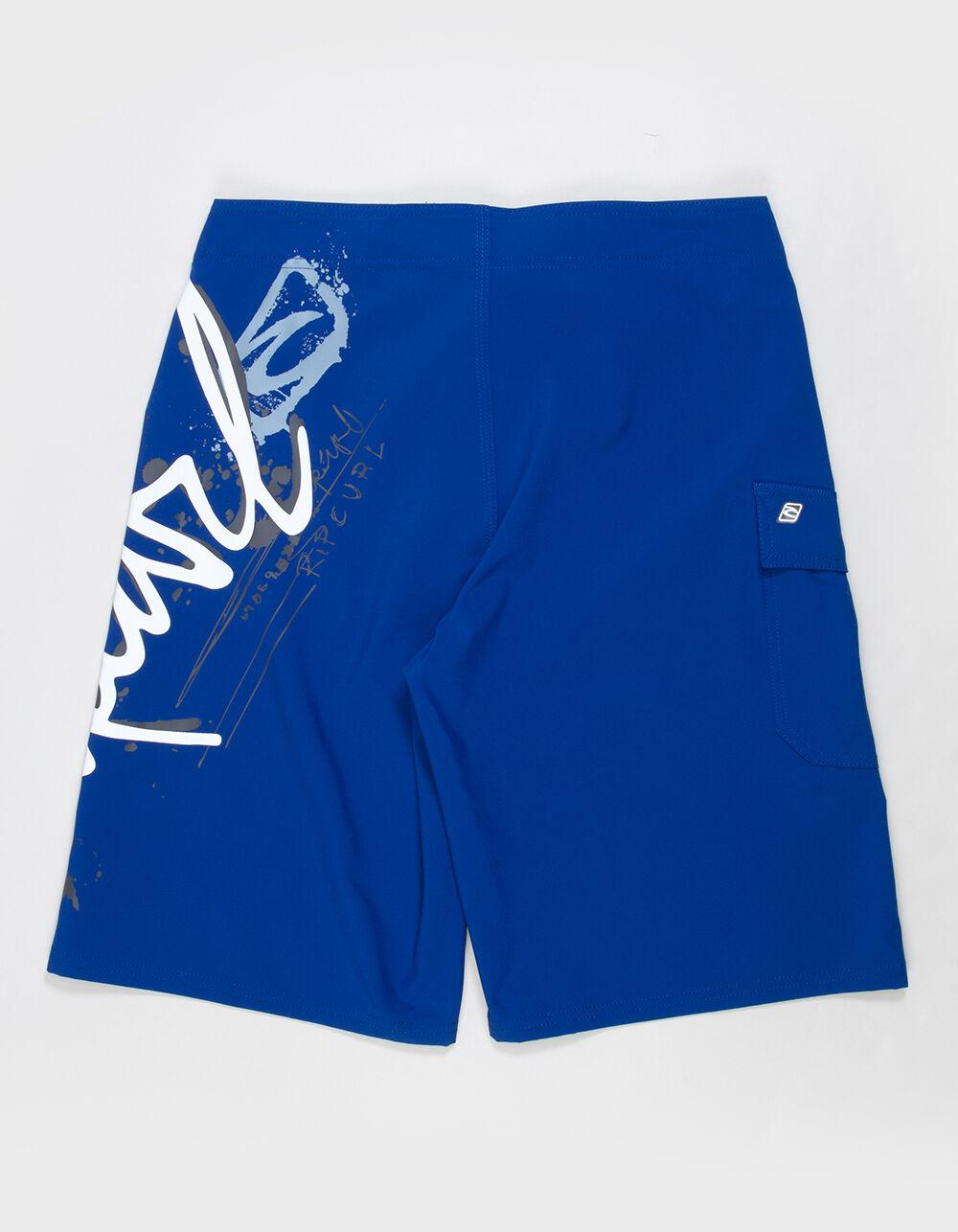 RIP CURL Mirage Inner Visions Script Mens 22" Boardshorts - BLUE Product Image