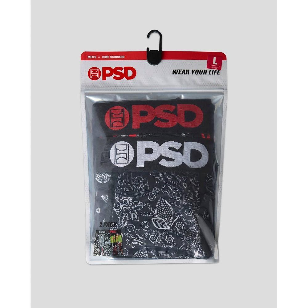 PSD Men's Paisley Print Briefs - Neon XXL Product Image