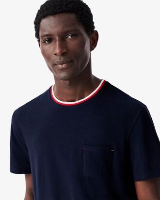 Contrast Neck Pyjama Top Product Image