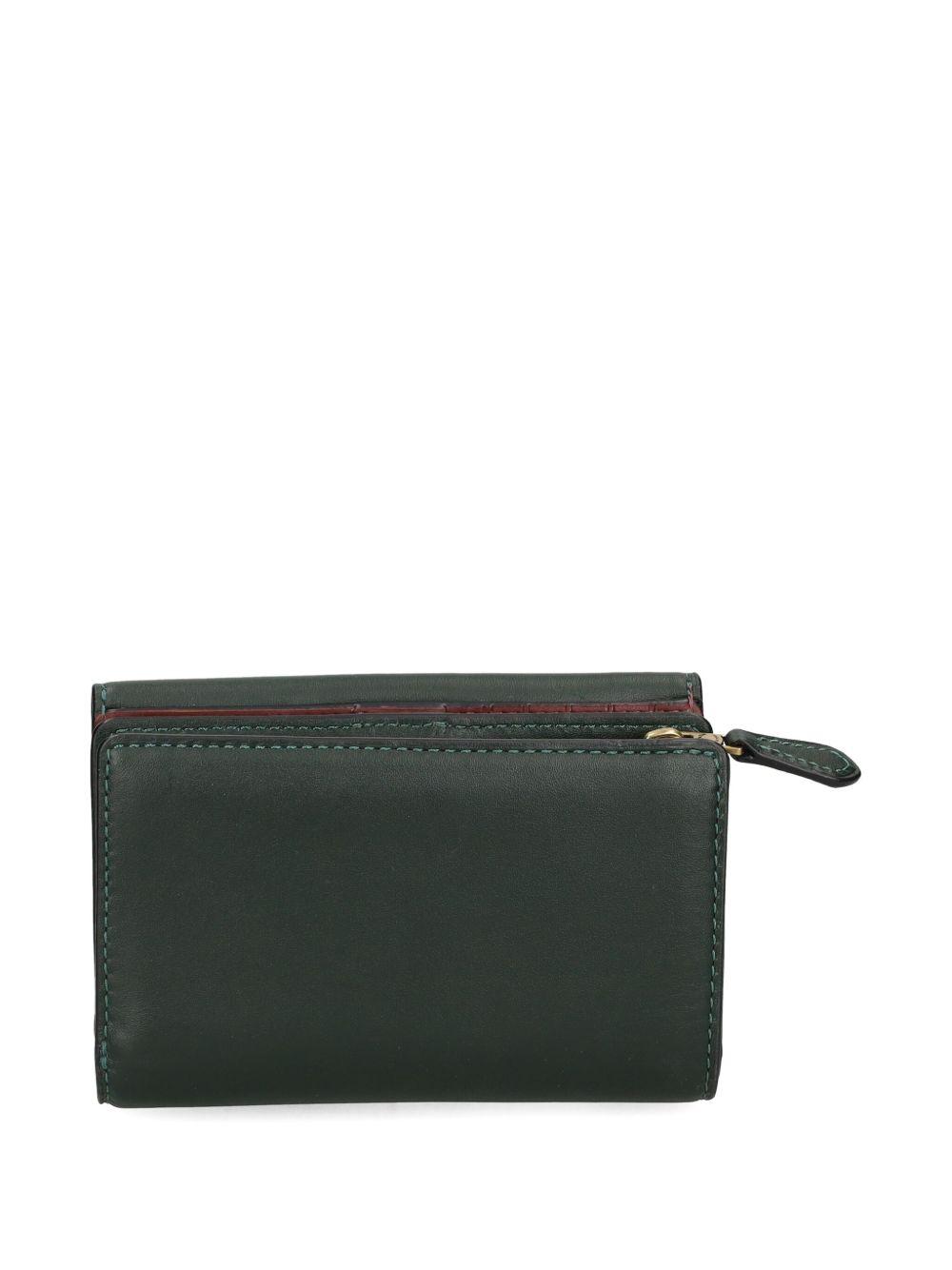 clasp-fastening zip wallet Product Image