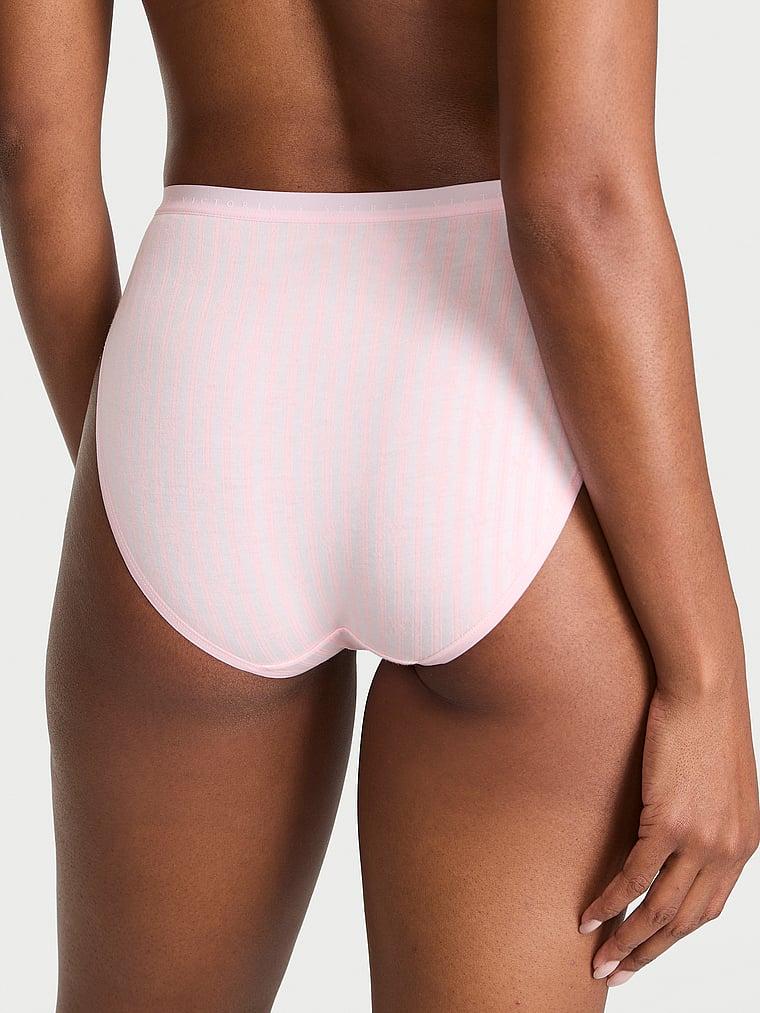 Stretch Cotton High-Leg Brief Panty Product Image
