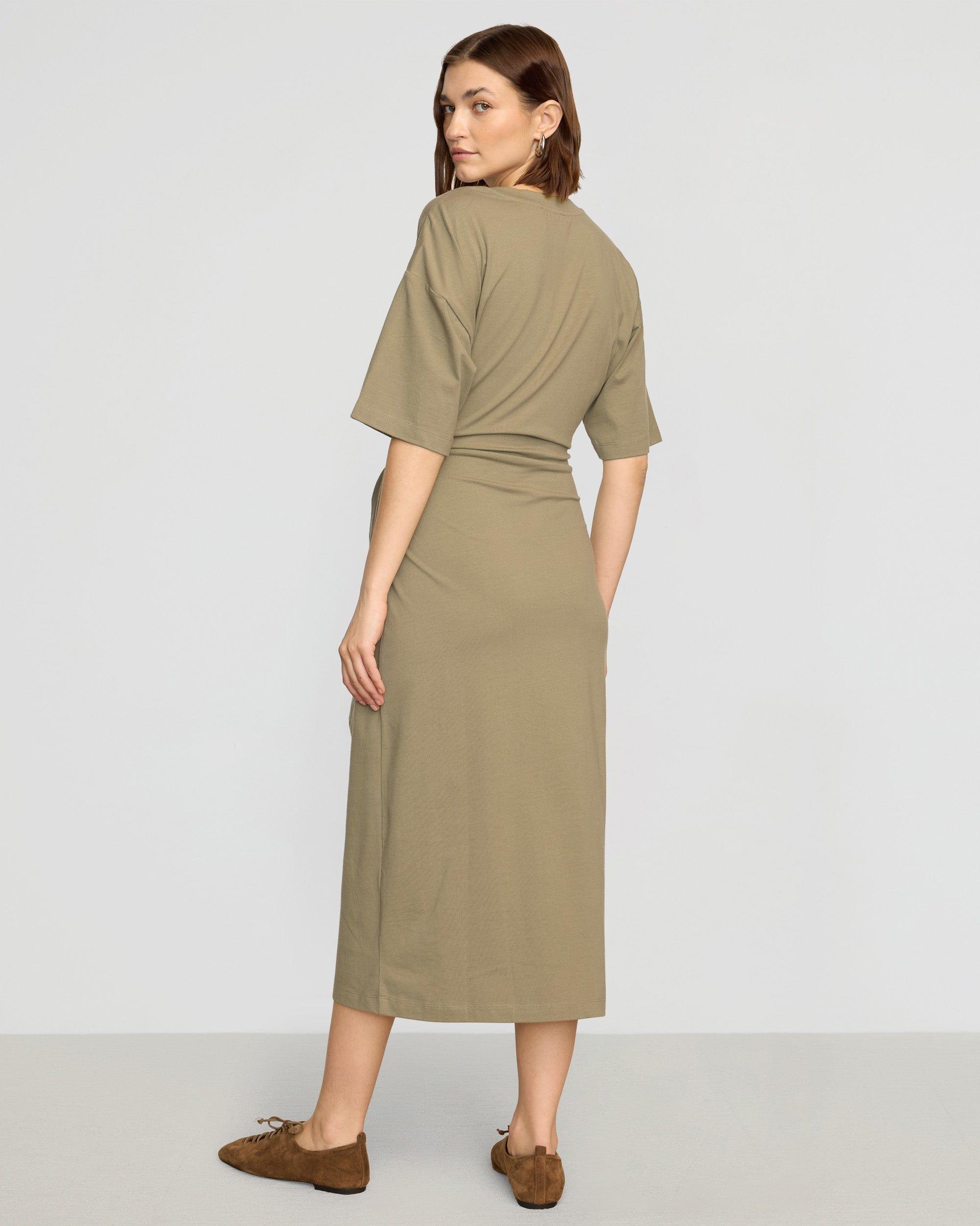 Noa Organic Cotton T-Shirt Wrap Dress Product Image