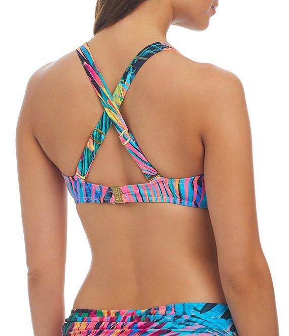 Bleu Rod Beattie Wild Thing Sweetheart Neck Underwire Bra Size Swim Top Product Image