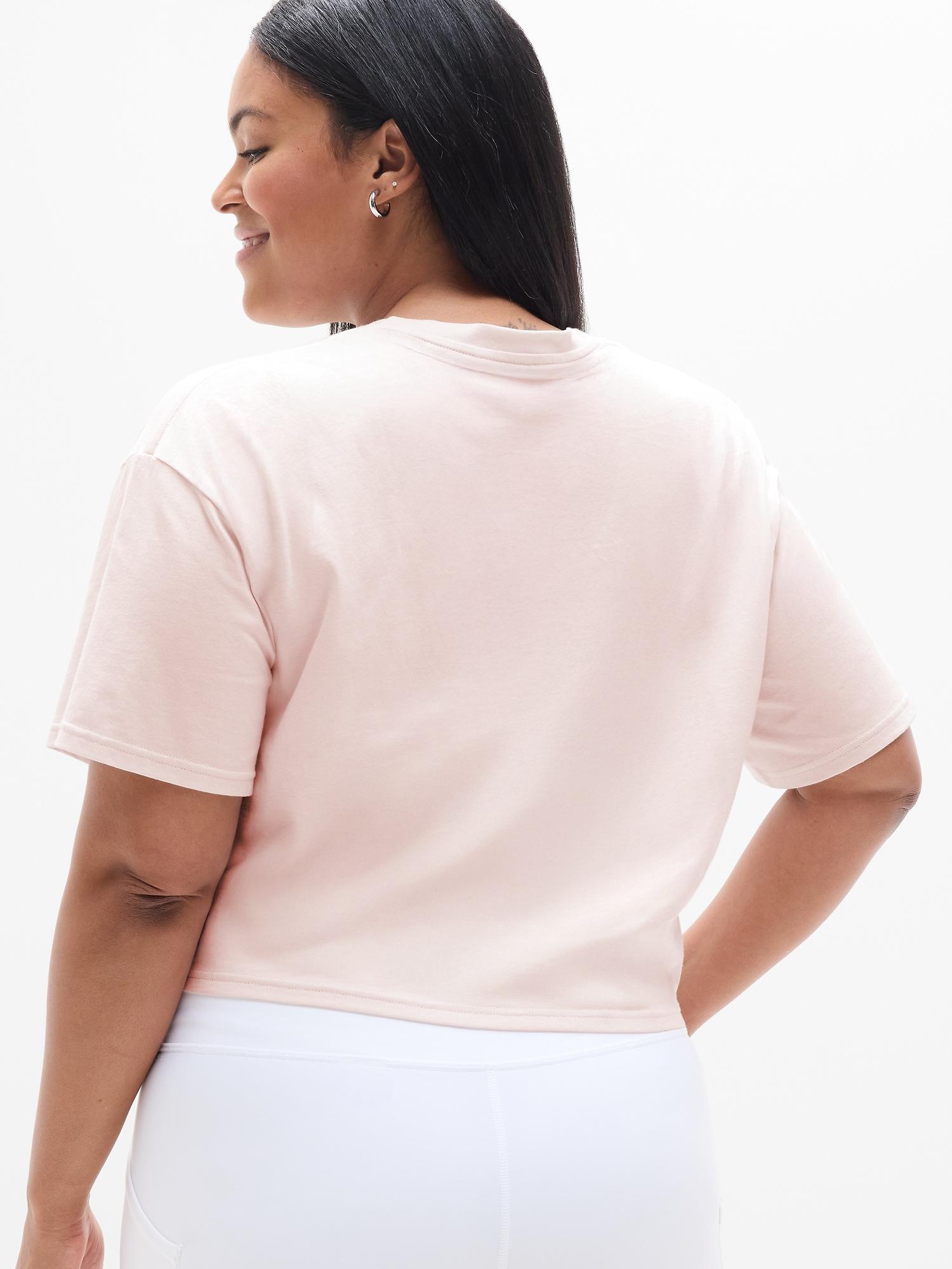 True Cotton Crop Tee Product Image