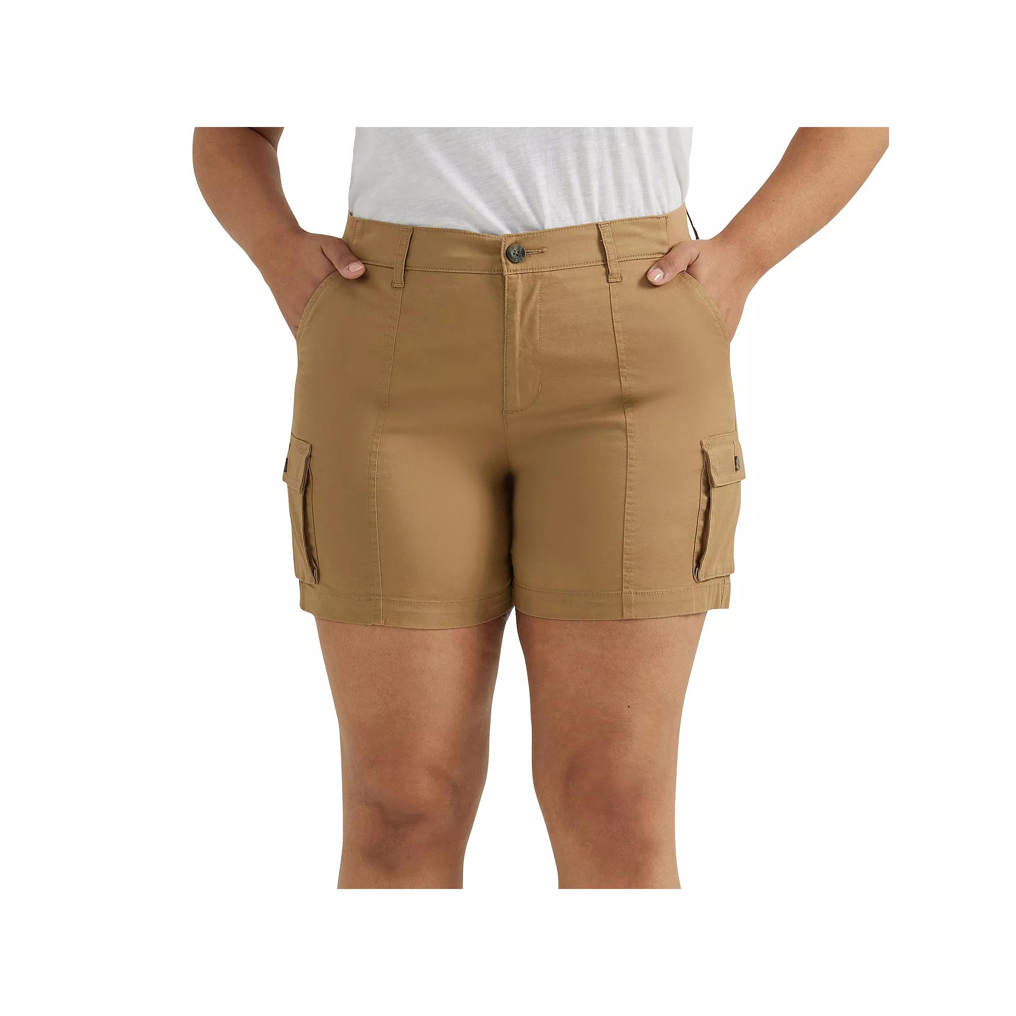 Plus Size Lee® Flex To Go Cargo Shorts, Women's, Size: 22 W, Settler Product Image