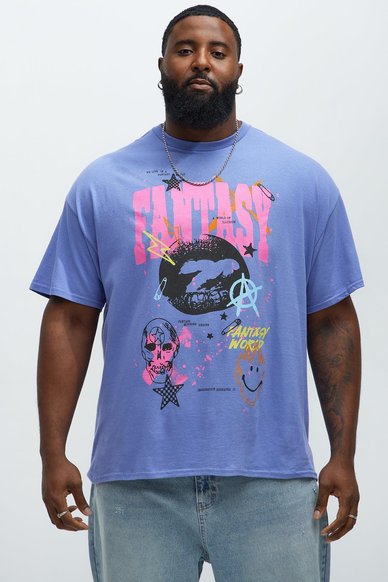 Fantasy World Short Sleeve Tee - Purple Product Image