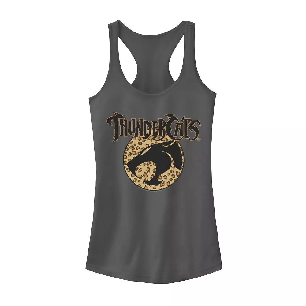 Juniors' ThunderCats Cheetah Print Logo Tank Top, Girl's,  Product Image