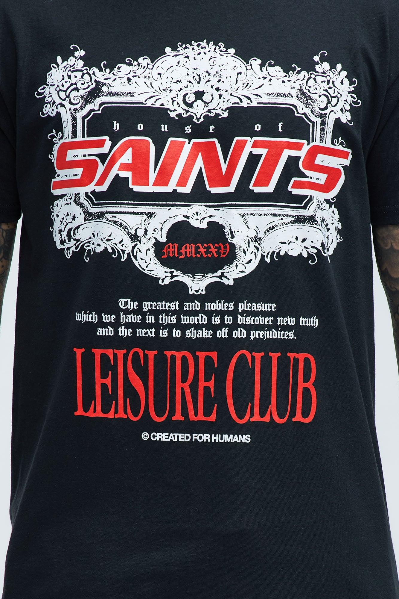 Saints Leisure Club Short Sleeve Tee - Black Product Image