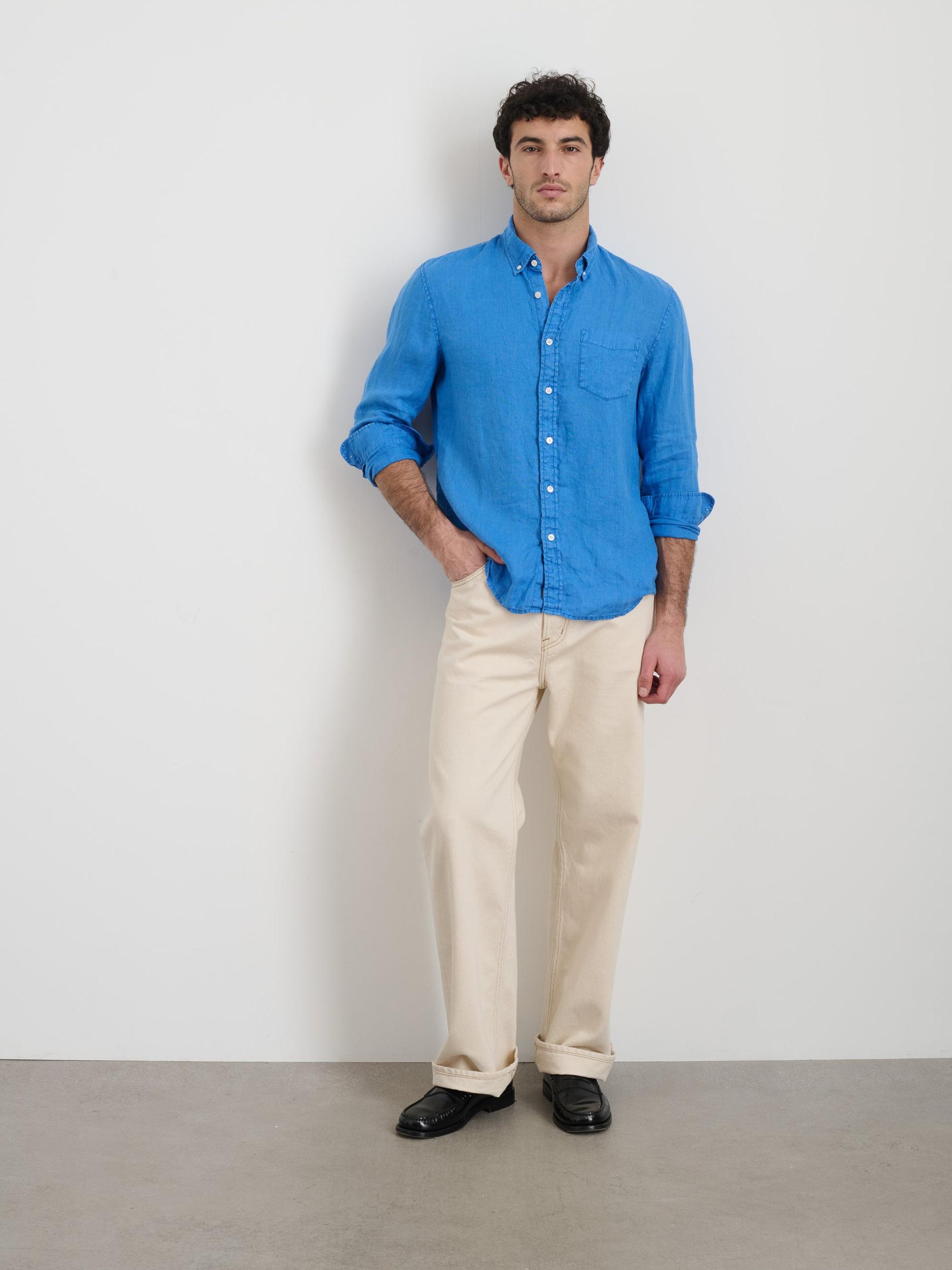 Mill Shirt in Linen Product Image