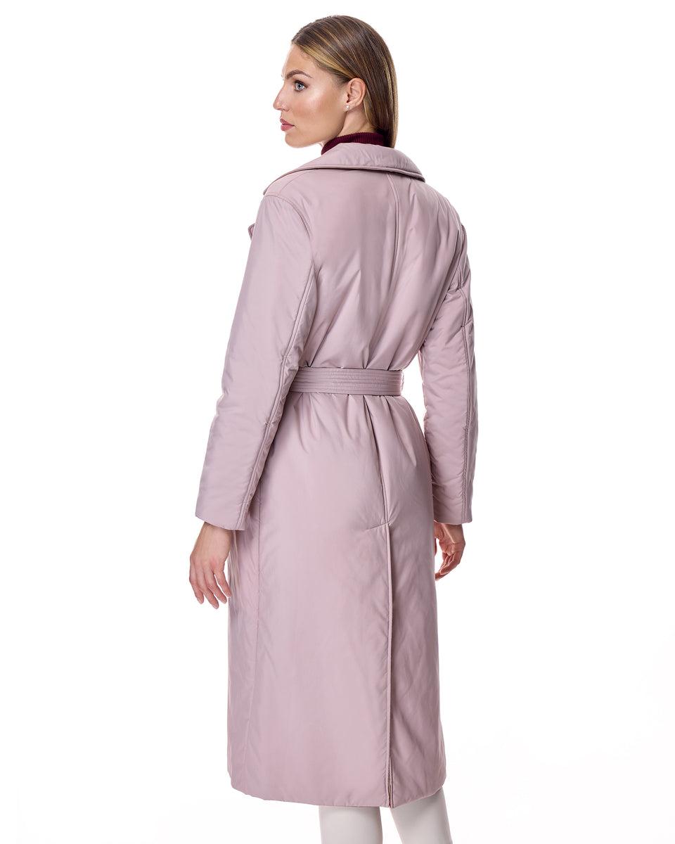 Nylon Belted Coat Product Image