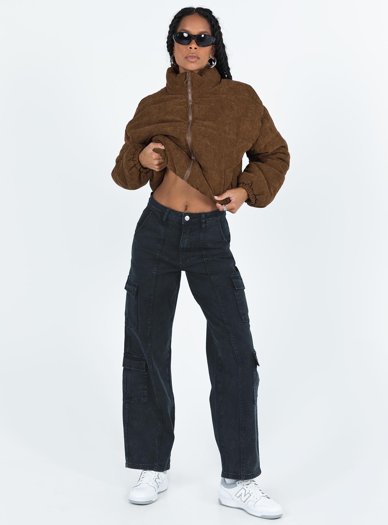 Nosita Cargo Jeans Black Product Image