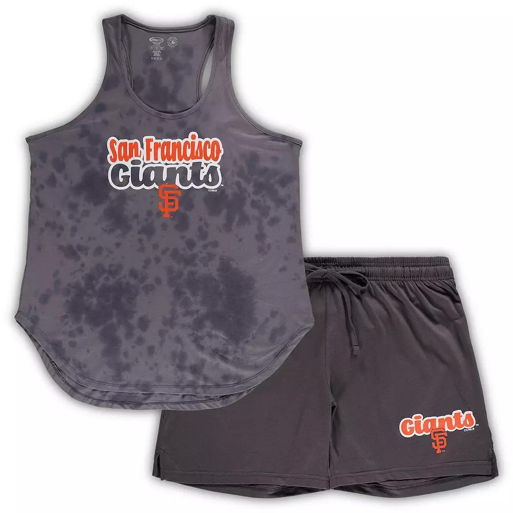 Women's Concepts Sport Charcoal San Francisco Giants Plus  Product Image