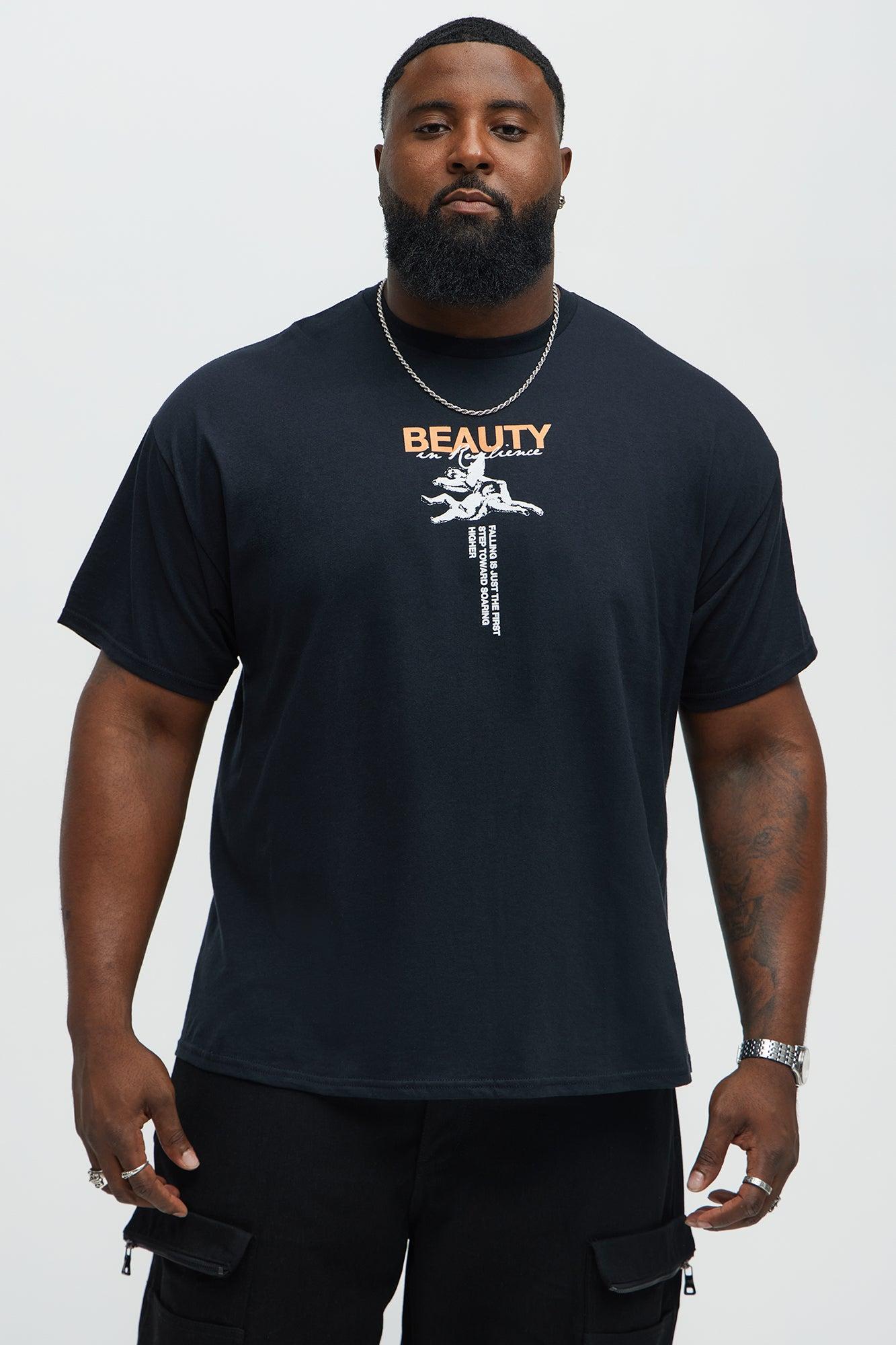 Beauty In Resilience Short Sleeve Tee - Black Product Image
