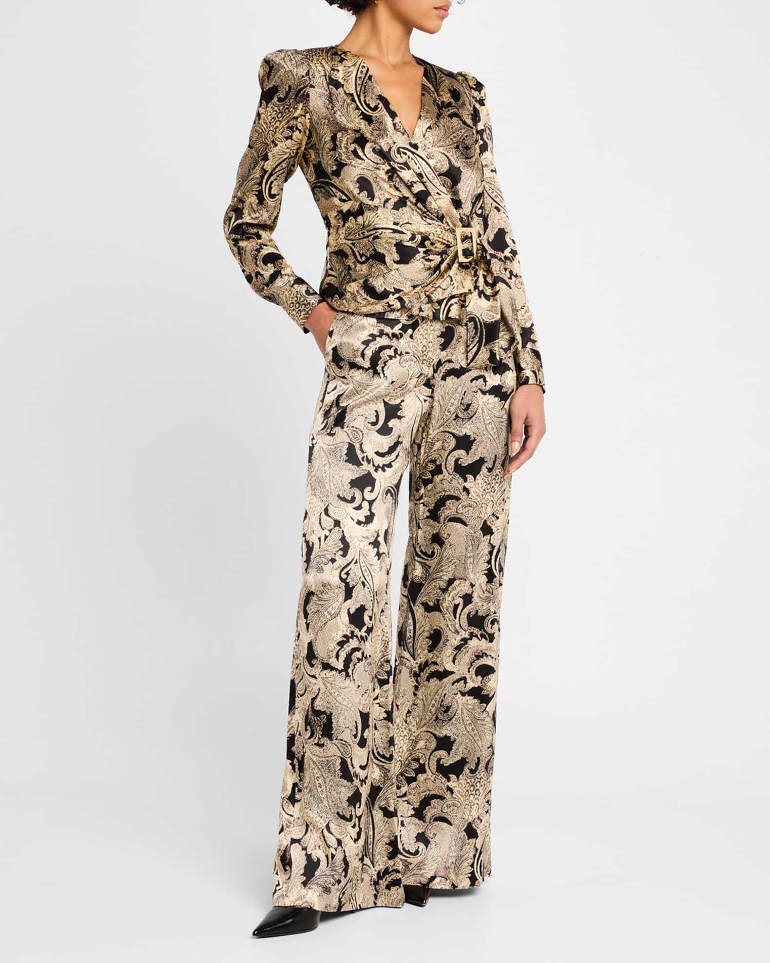 Paisley Pilar Wide-Leg Pants Product Image