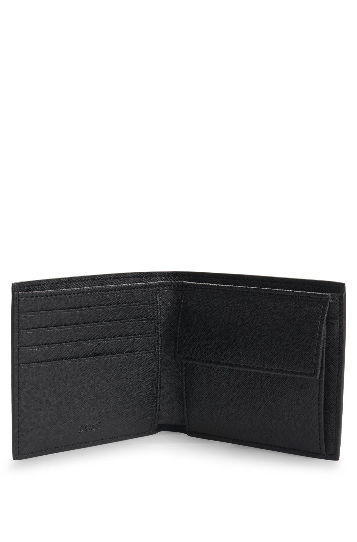 Monogram folding wallet with Double B trim Product Image