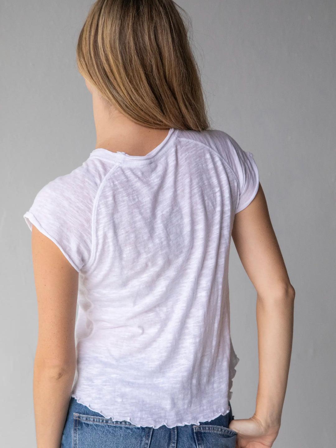 Lily Cotton Short Sleeve Tee Shirt - Spread Kindness Product Image