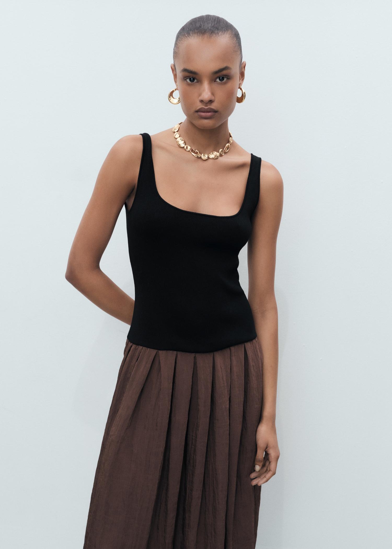 A-line dress - Women | MANGO USA Product Image