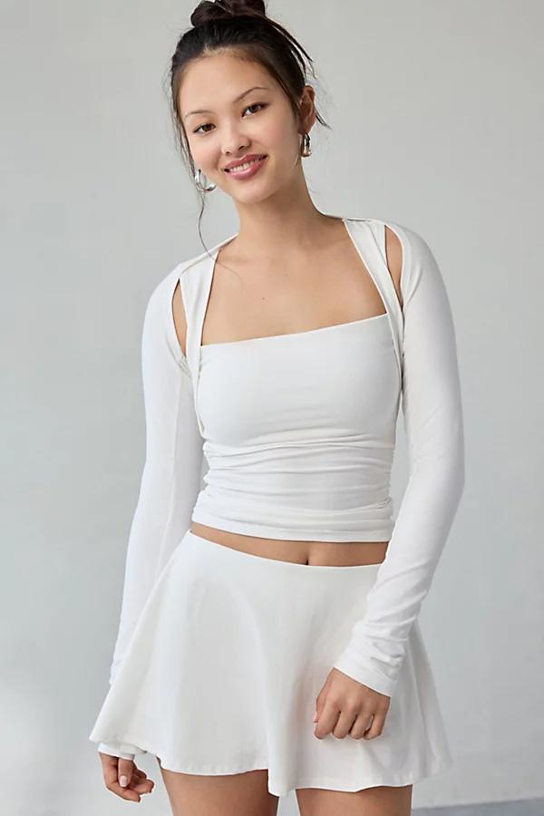Out From Under Bec Long Sleeve Shrug Top Womens at Urban Outfitters Product Image