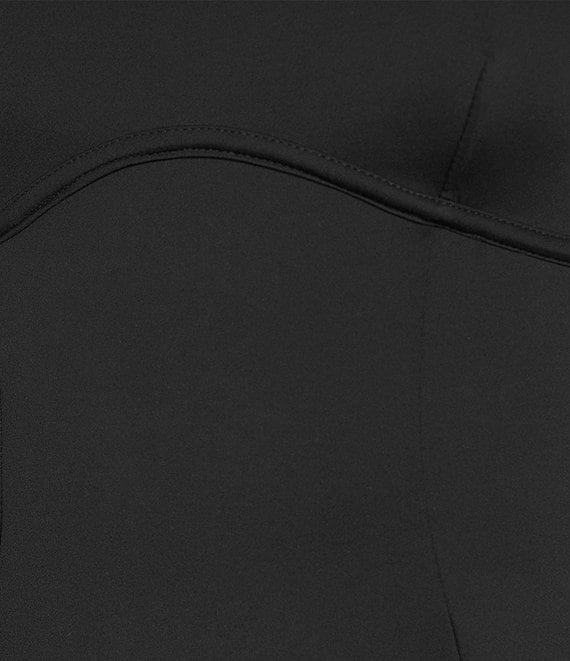 Good American Sculpting Sweetheart Neckline Sleeveless Midi Dress Product Image