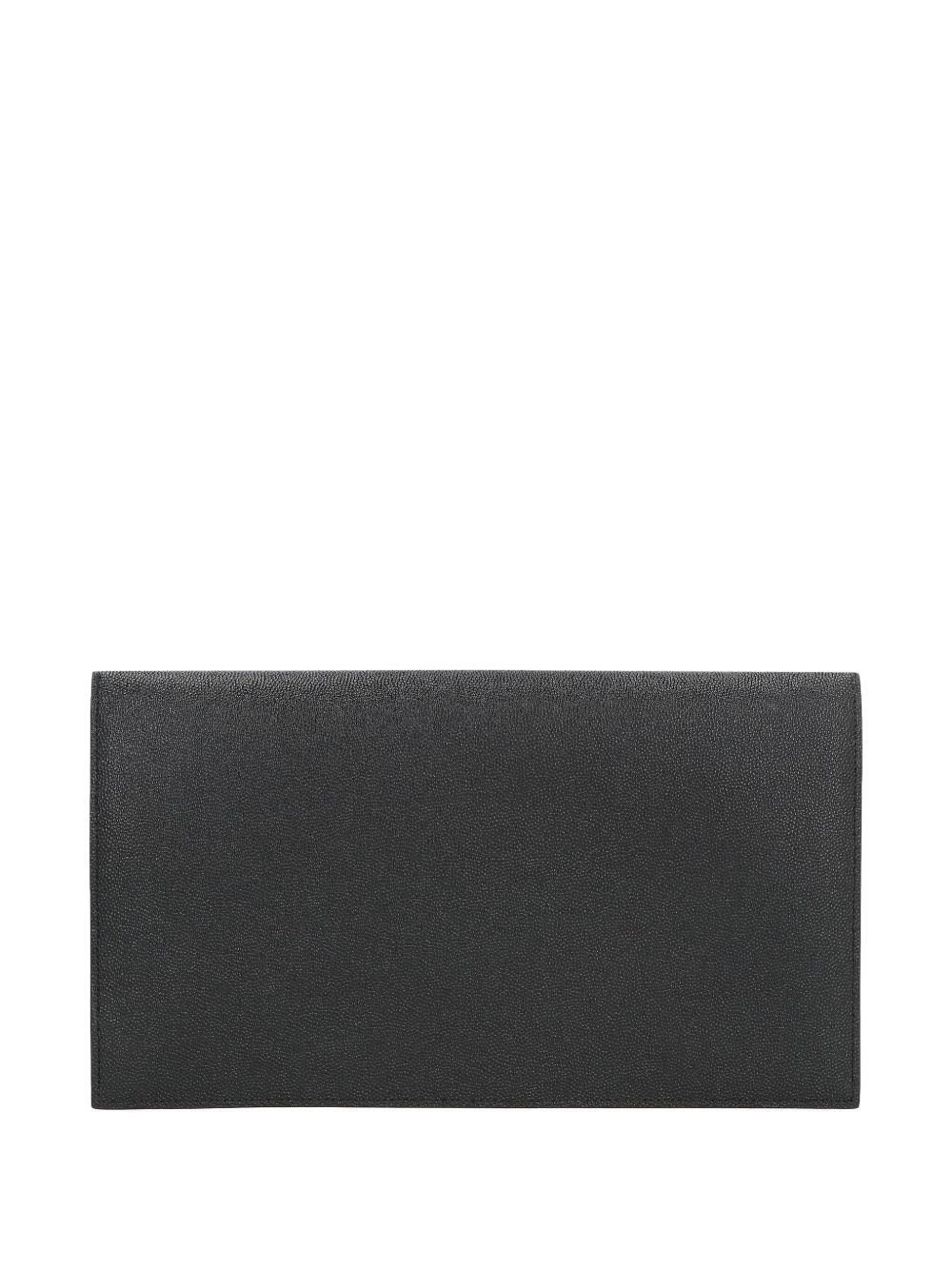 medium logo-plaque clutch bag Product Image