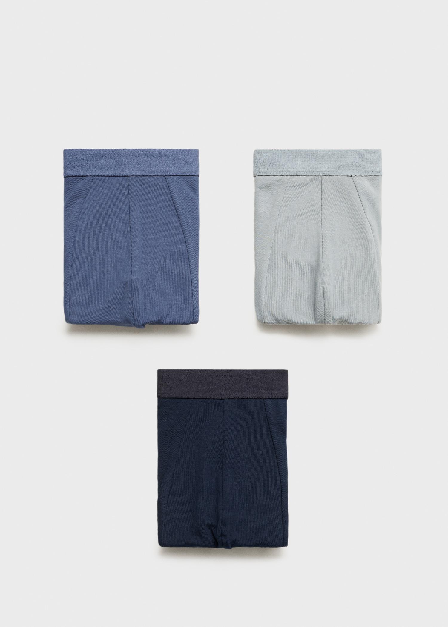 3-pack combined briefs - Men | MANGO USA Product Image