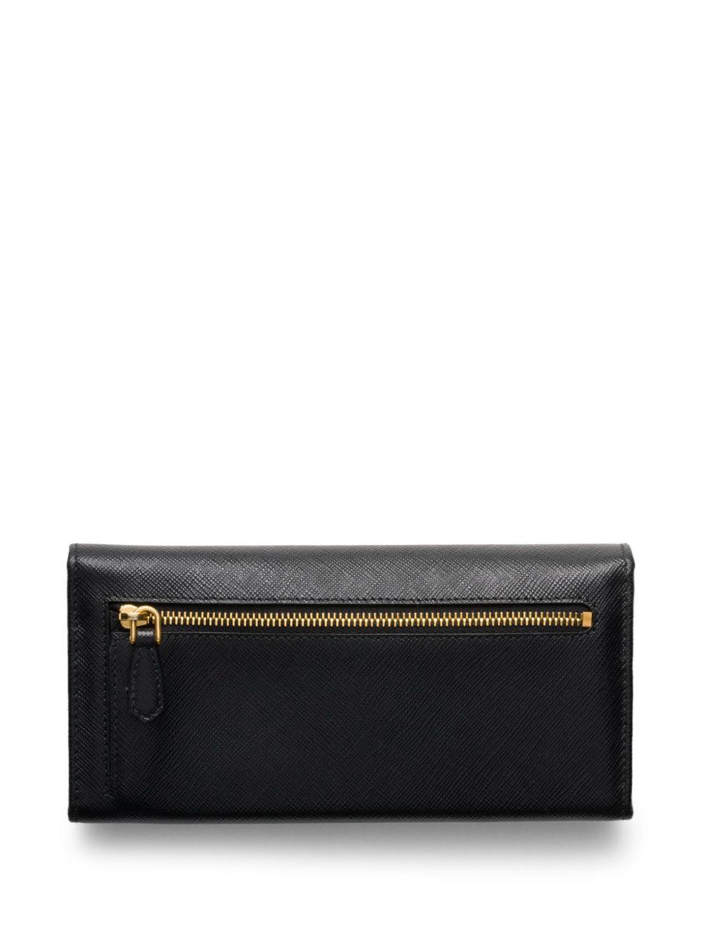 large Saffiano leather wallet Product Image