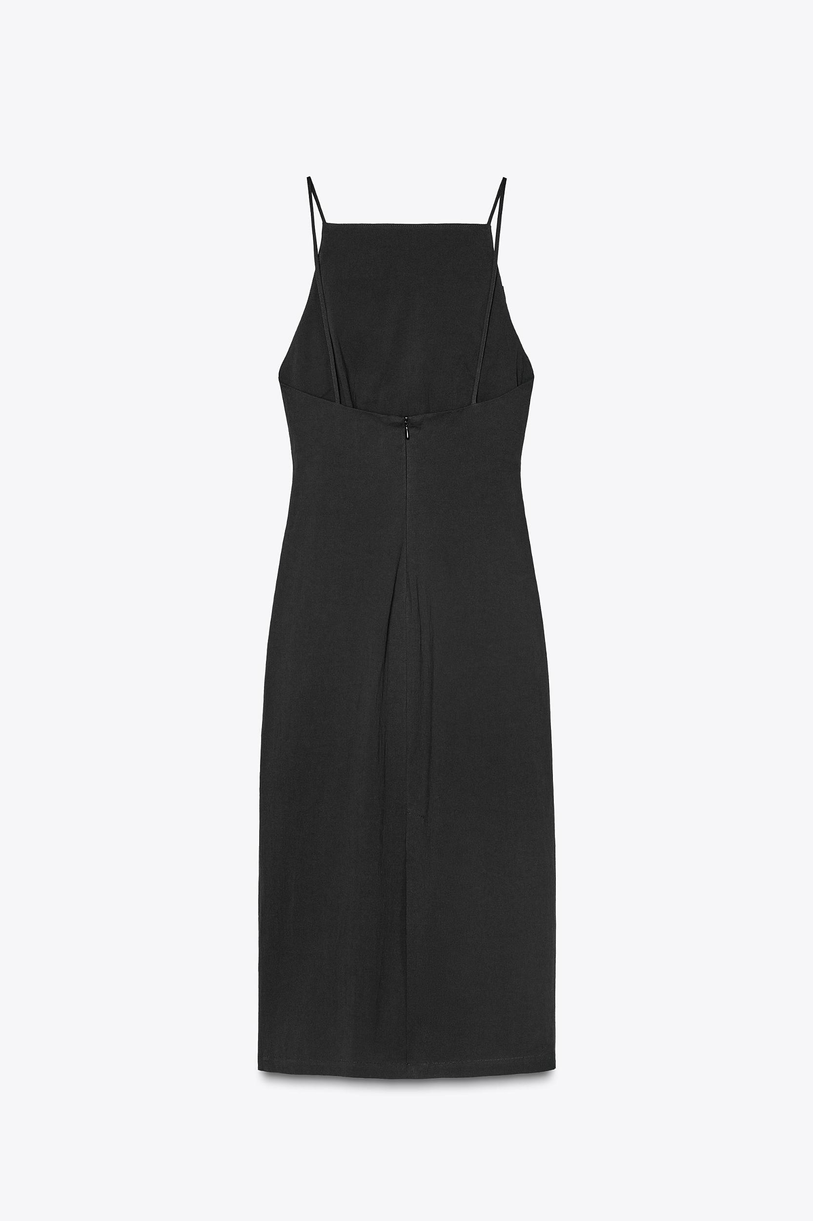 ZW COLLECTION DRAPED MIDI DRESS Product Image