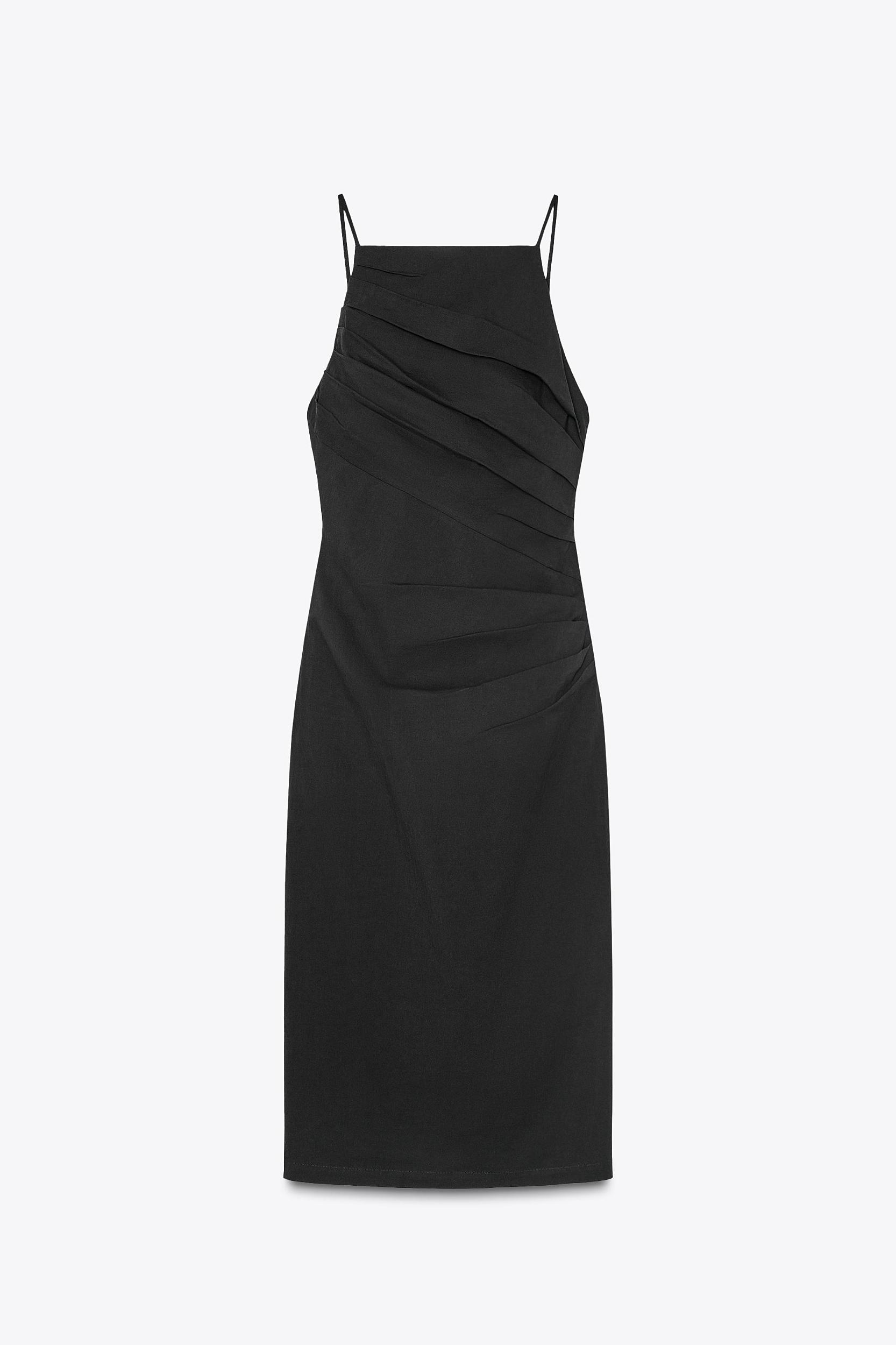 ZW COLLECTION DRAPED MIDI DRESS Product Image