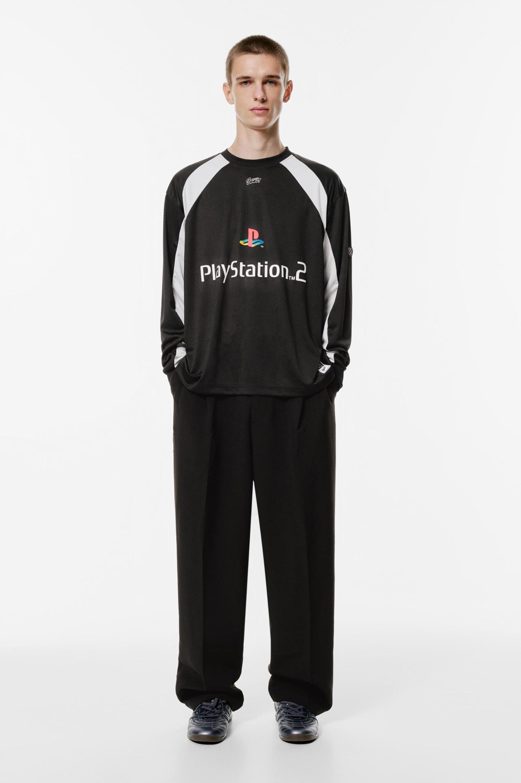 Paneled PlayStation x STWD T-shirt Product Image