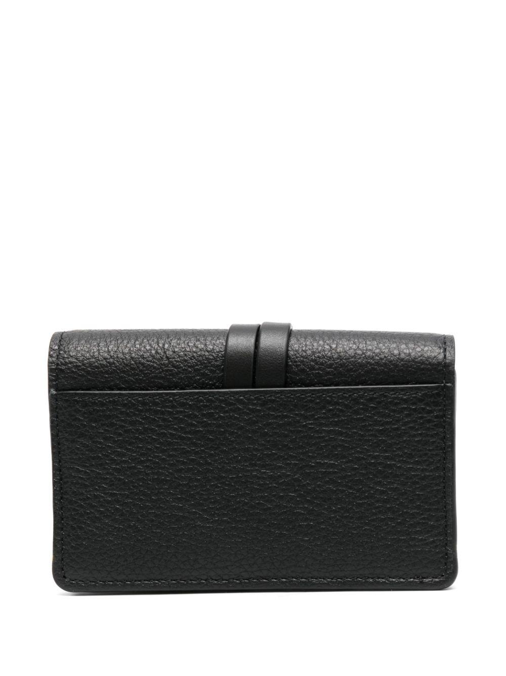 Alphabet trifold leather wallet Product Image